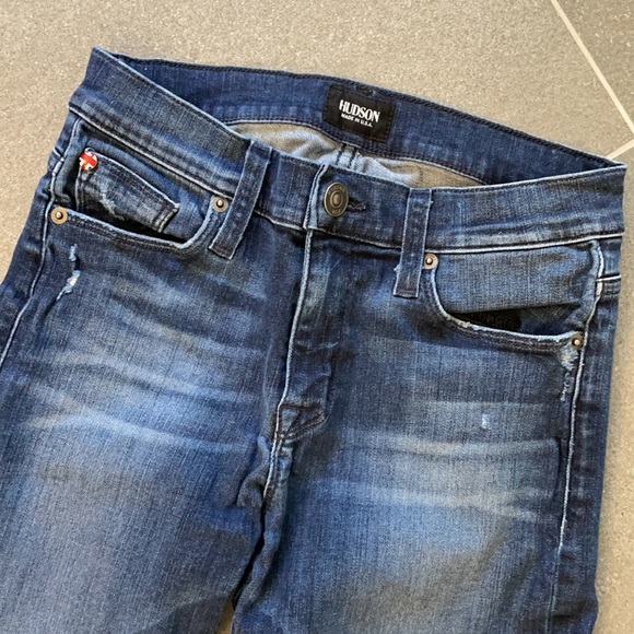 Hudson Nico Midrise Skinny Jeans 26 - Picture 2 of 7